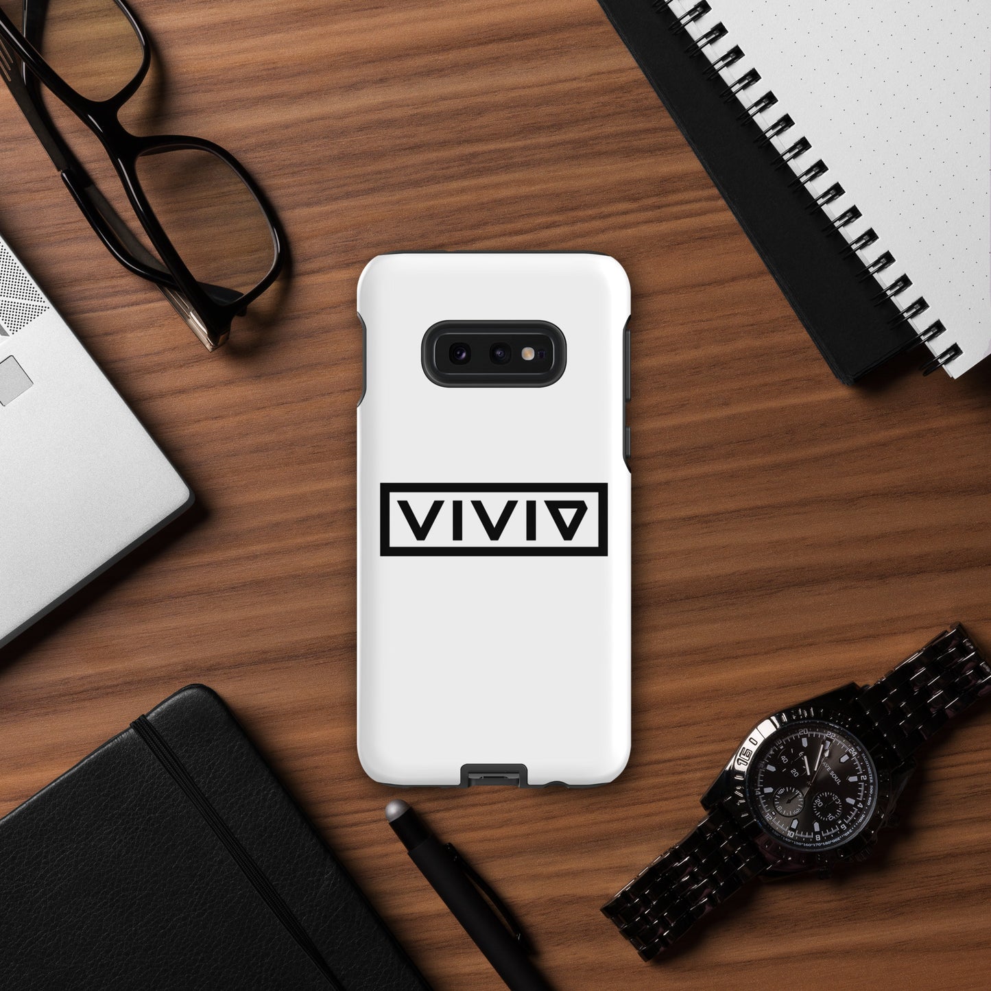 VIVID White Protective Samsung Case