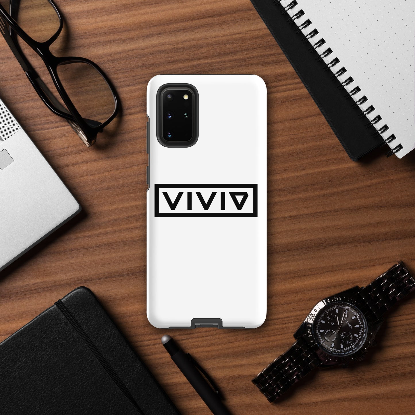 VIVID White Protective Samsung Case