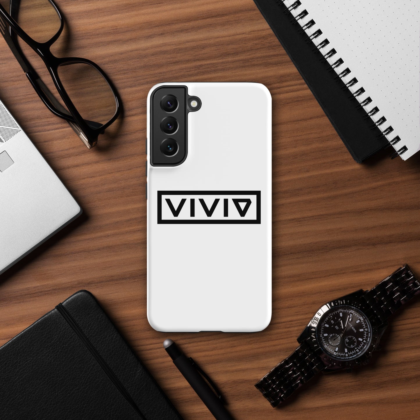 VIVID White Protective Samsung Case