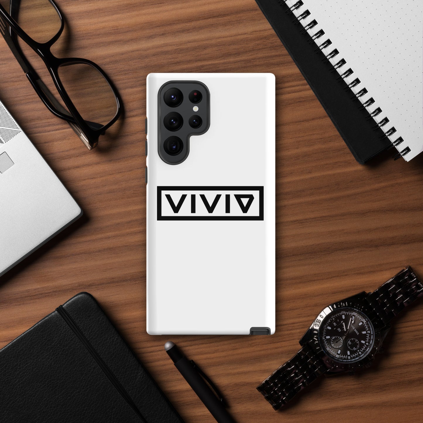 VIVID White Protective Samsung Case