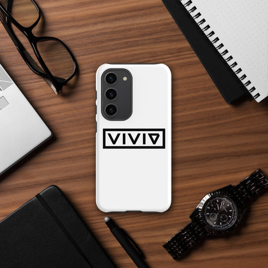 VIVID White Protective Samsung Case