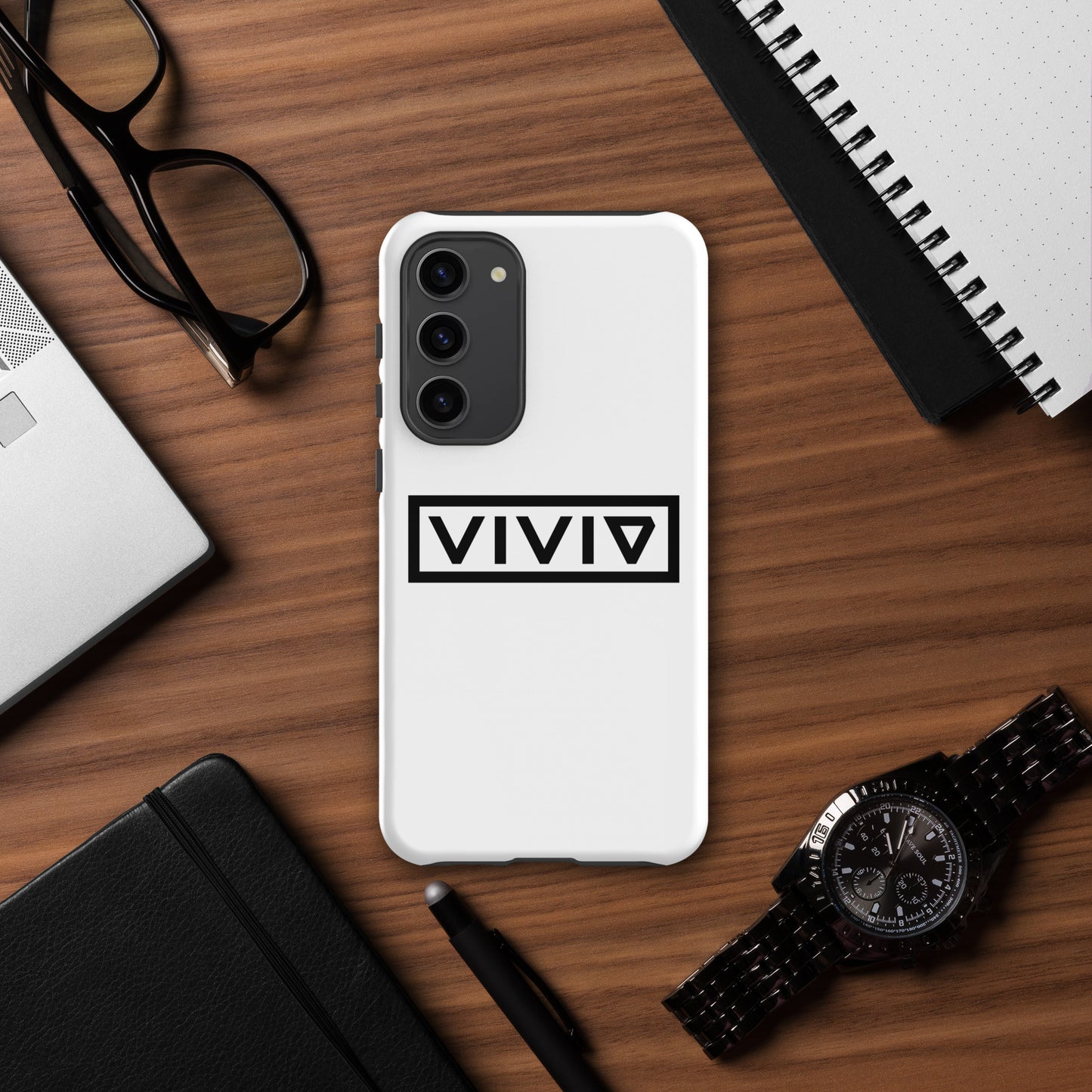 VIVID White Protective Samsung Case